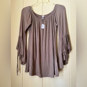 Flowy off the shoulder top